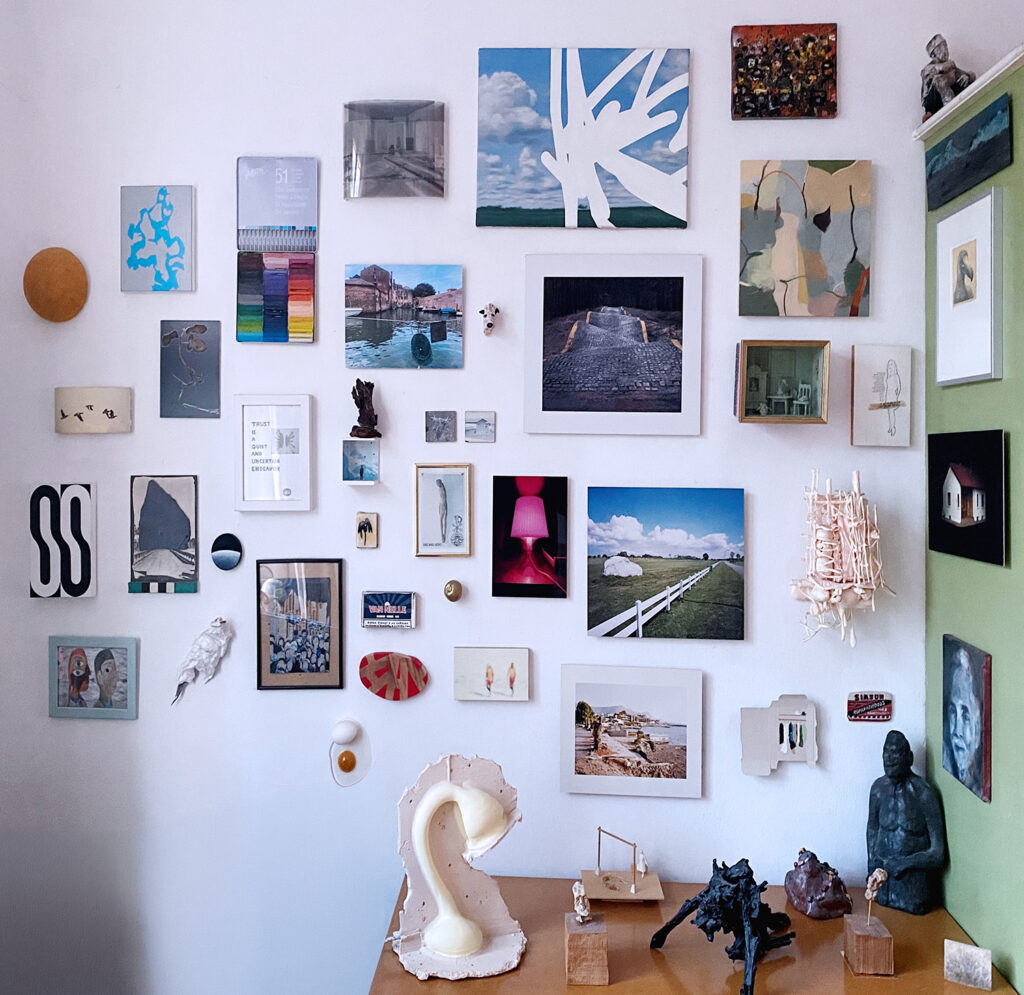 Deel van de privé kunstcollectie van Carin Starren en Pim Trooster